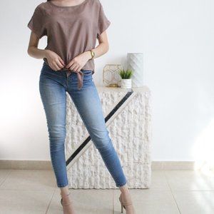 Cream Blouse with Style